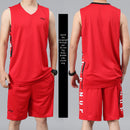 Casual Wear Sleeveless Thin Vest Running Wear Shorts Sportswear