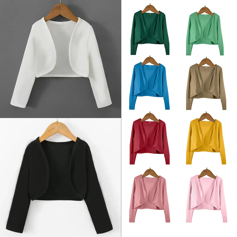 Women's Short Versatile Solid-Colored Shawl