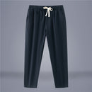 Men's Cotton-Linen Fashionable Casual Wide-Leg Pants
