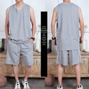 Casual Wear Sleeveless Thin Vest Running Wear Shorts Sportswear