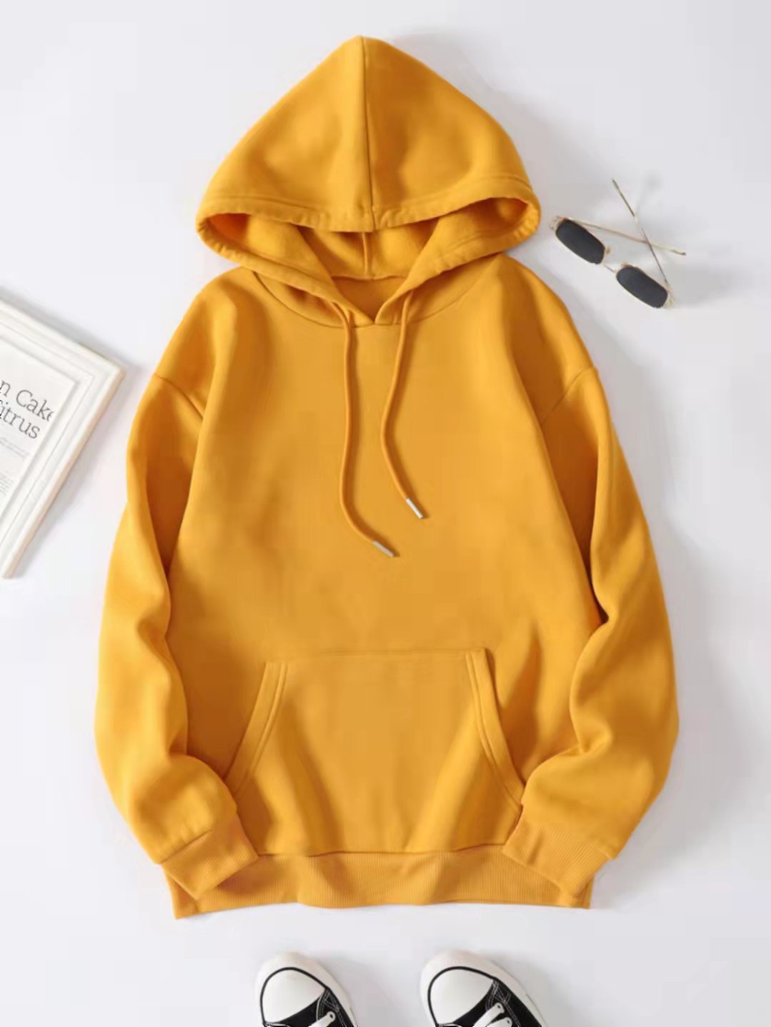 Hedging Fashion All-match Letter Urban Casual Thickened Sweater