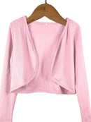 Women's Short Versatile Solid-Colored Shawl