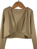 Women's Short Versatile Solid-Colored Shawl