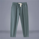 Men's Cotton-Linen Fashionable Casual Wide-Leg Pants