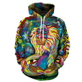 Fashion Men&Women Hoodie Monkey 3d Print Sweatshirts Hip Hop Streetwear Coats Couples Tracksuits Pocket Plus Size Brand Hoodie