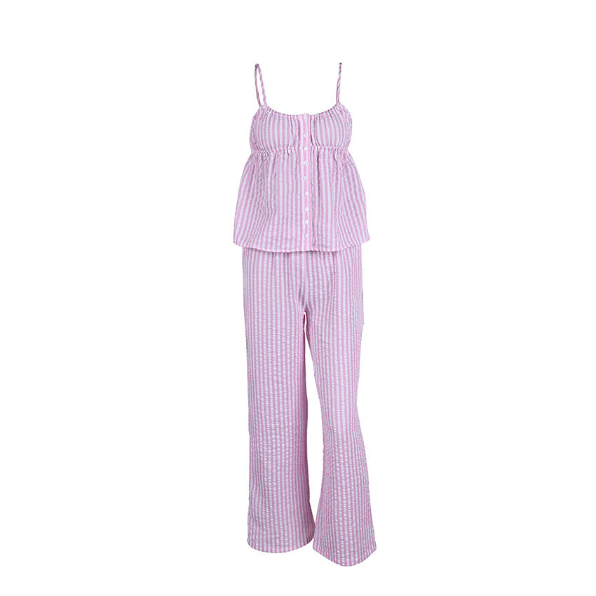 Womens Loose And Comfortable Lounge PajamasAt-Home Wear Long Pants
