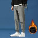 Men's Loose Reflective Beam Foot Athleisure Pants