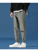 Men's Loose Reflective Beam Foot Athleisure Pants