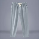 Men's Cotton-Linen Fashionable Casual Wide-Leg Pants