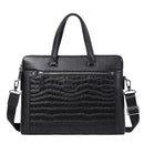 Double Zipper Compartment Briefcase For Men