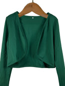 Women's Short Versatile Solid-Colored Shawl