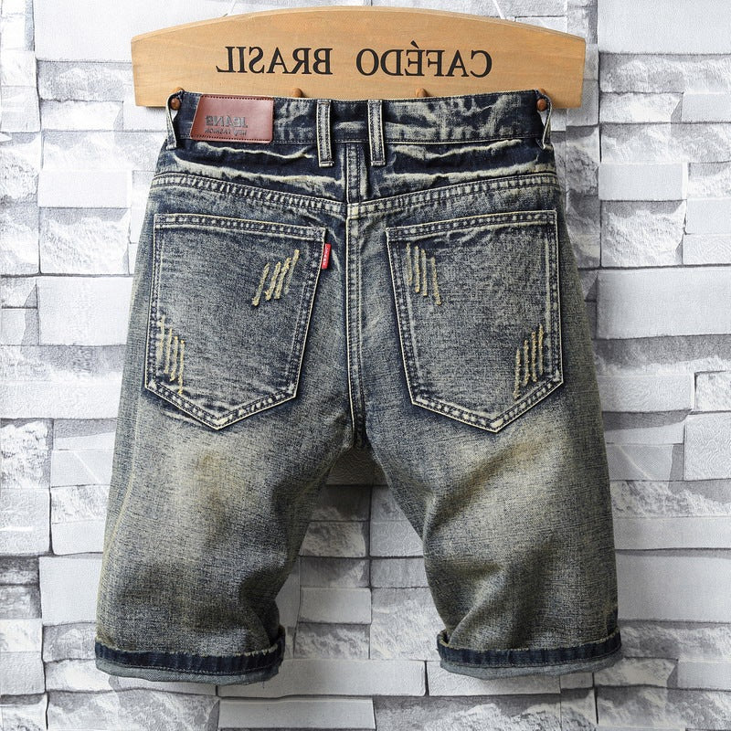 Fashionable Driven Trendy Patchwork Shorts