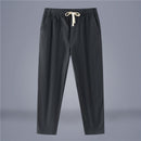Men's Cotton-Linen Fashionable Casual Wide-Leg Pants