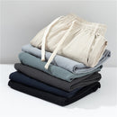 Men's Cotton-Linen Fashionable Casual Wide-Leg Pants